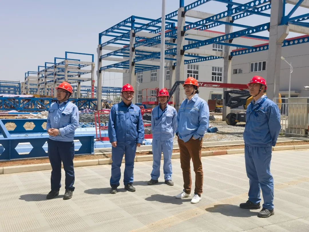 田曉宏董事長視察江西基地新項目建設
